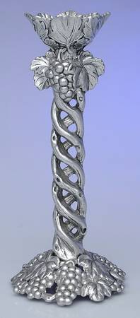 Grape (Aluminum, Hollowware) 12" Candlestick by Arthur Court