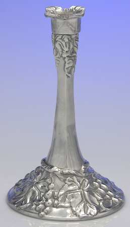 Grape (Aluminum, Hollowware) 9" Candlestick by Arthur Court