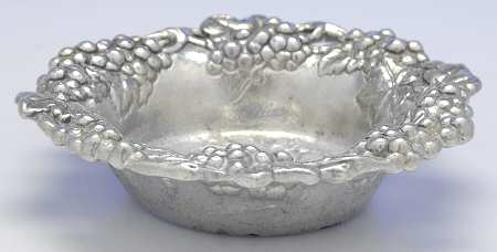 Grape (Aluminum, Hollowware) Wine Bottle Coaster by Arthur Court