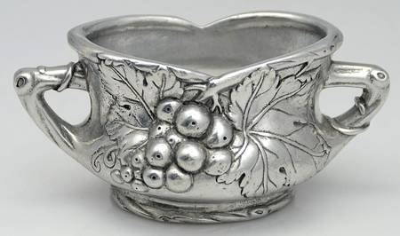 Grape (Aluminum, Hollowware) Sugar Bowl No Lid by Arthur Court
