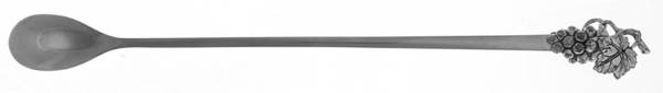 Grape (Aluminum, Hollowware) Individual Long Handled Lemonade Spoon