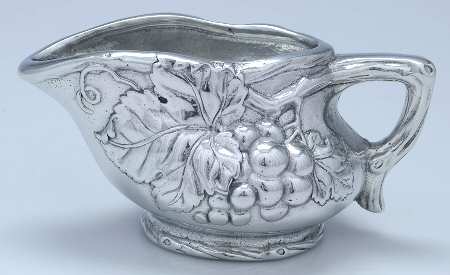 Grape (Aluminum, Hollowware) Creamer by Arthur Court