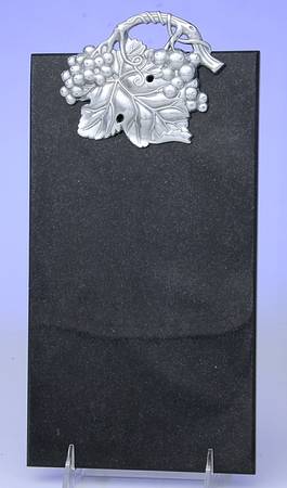 Grape (Aluminum, Hollowware) Cheese Board by Arthur Court