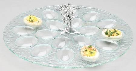 Grape (Aluminum, Hollowware) Deviled Egg Tray (Holds 18)