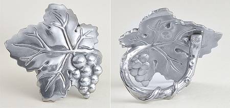 Grape (Aluminum, Hollowware) Napkin Ring