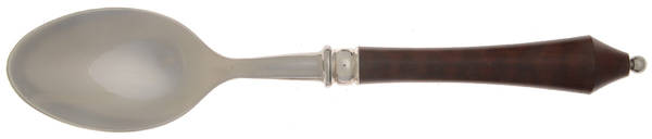 Wilson-Tiger Wood (Silverplate) Place/Oval Soup Spoon by Alain Saint Joanis