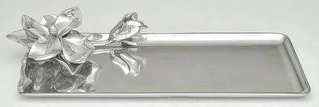 Magnolia (Aluminum, Hollowware) 16" Oblong Tray