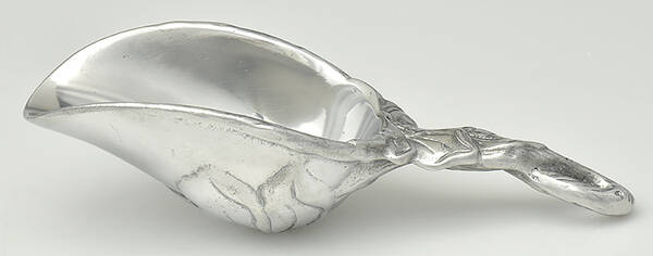 Magnolia (Aluminum, Hollowware) Ice Scoop with Stainless Bowl