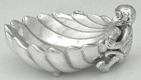 Safari (Aluminum, Hollowware) Nut Dish