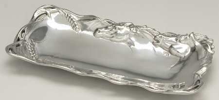 Horse (Aluminum, Hollowware) 12" Bread Tray