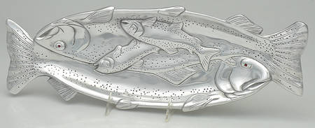 Wonders of the Water (Aluminum, Serveware) 18" Oval Tray