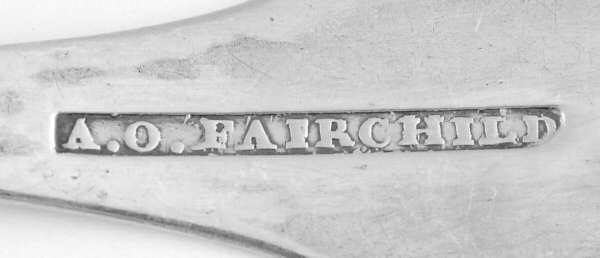 Coin Silver Flatware by Artemas O. Fairchild