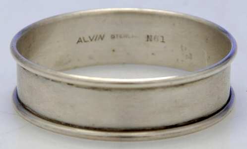 N60 (Sterling, Hollowware) Napkin Ring