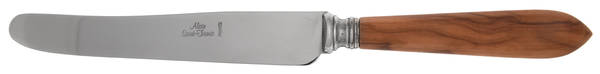 Avignon-Olivewood (Silverplate) New French Hollow Knife by Alain Saint Joanis