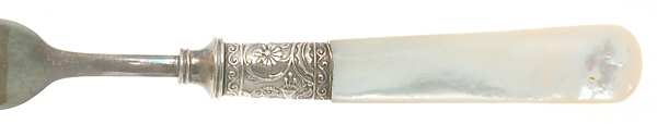 Pearl Handle Flatware 5 (Silverplate Bolster) by American Cutlery 
