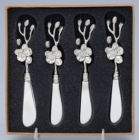 White Orchid (Nickelplate, Hollowware) by Michael Aram