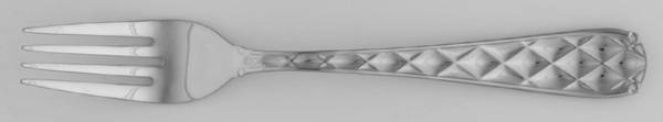 Quilted (Stainless) Individual Salad Fork