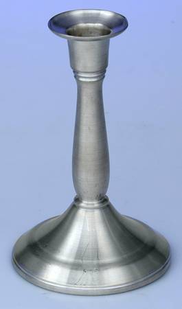 Pewter Candlesticks 5" Candlestick