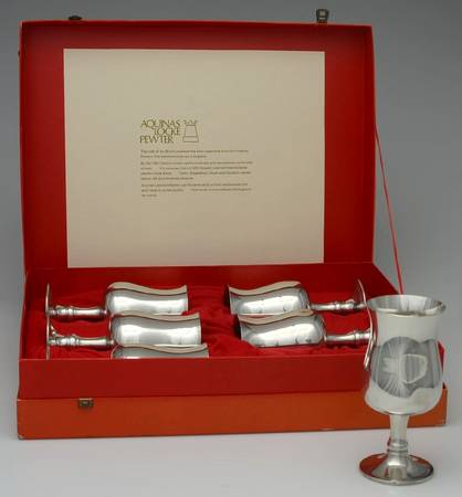 Pewter Hollowware by Aquinas Locke Pewter