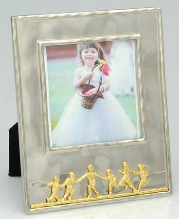 Playful Children (Nickeplate, Hollowware) by Michael Aram