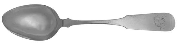 Coin Silver Flatware by Abraham Hews Jr