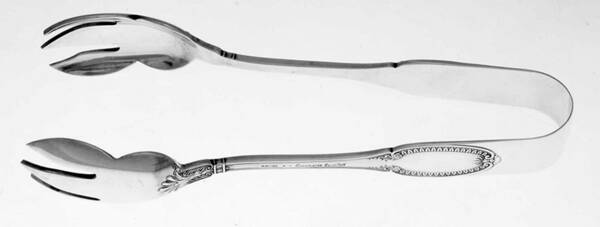 Empire-Impero (Sterling) Large Ice Serving Tongs