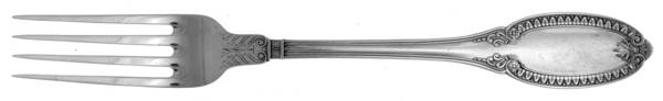 Empire-Impero (Sterling) Fork-Dessert/Luncheon-Solid Pc