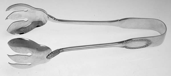 Empire-Impero (Sterling) Solid Pastry Tongs