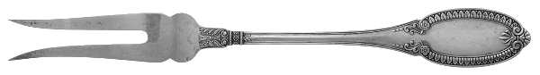 Empire-Impero (Sterling) Large 2-Tine Cold Meat Serving Fork