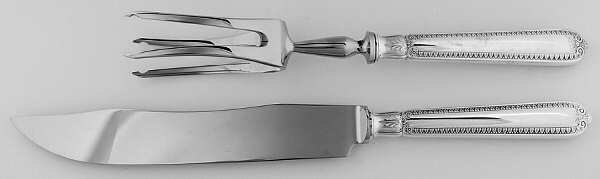 Empire-Impero (Sterling) 2 Pc Large Stainless Blade/Prong Roast Carving Set