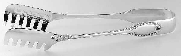 Empire-Impero (Sterling) Solid Spaghetti Pasta Serving Tongs