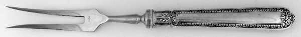 Empire-Impero (Sterling) Large Stainless-Prong Roast Carving Fork