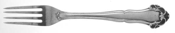 Grande Imperiale (Sterling) Solid Serving Fork
