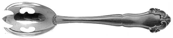 Grande Imperiale (Sterling) Solid Salad Serving Fork