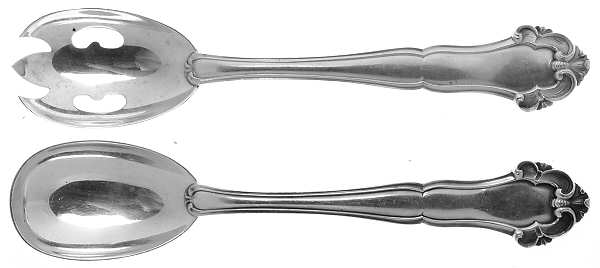 Grande Imperiale (Sterling) (2 Pc) Solid Salad Set