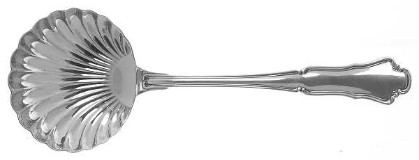 Savoy (Sterling) Solid Shell Berry/Casserole Spoon