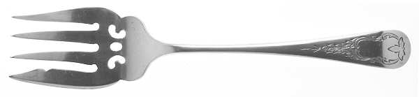 Brentwood (Sterling) Small Solid Cold Meat Serving Fork