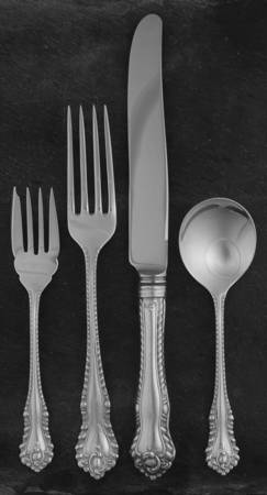 Gadroon (Sterling, No Monograms) 32  Piece Estate Set