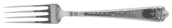 George II-Engraved (Sterling, 1998) Fork by Birks Silver
