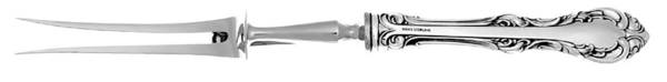 Laurentian (Sterling) Large Stainless-Prong Roast Carving Fork