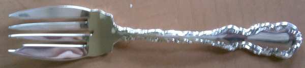 Louis XV (Sterling, 1914) Large Individual Solid Fish/Salad Fork