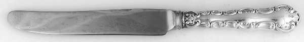 Pompadour (Sterling, 1914, No Monograms) New French Hollow Knife with Bolster