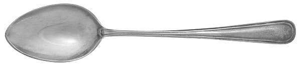 Saxon (Sterling, 1914, No Monograms) Five O'Clock Teaspoon