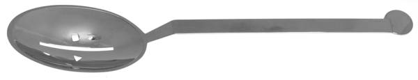 Xum (Stainless) Pierced Solid Serving Spoon