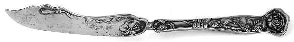Berkshire Three Flat Twisted Handle Master Butter Knife