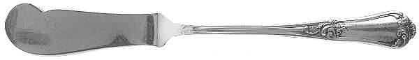 BMN2 (STERLING) Small Flat Handled Butter Spreader