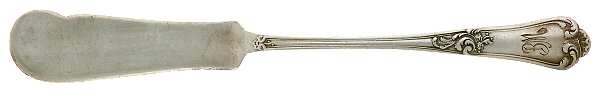 BMN2 (STERLING) Small Flat Handled Butter Spreader