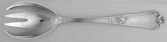 BMN2 (STERLING) Solid Salad Serving Fork