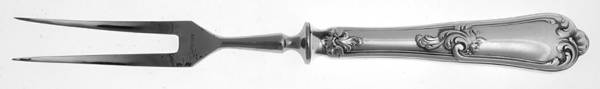 BMN2 (STERLING) Small Steak Carving Fork with Stainless Prongs