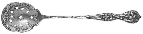 Daffodil (Sterling, 1900) Large Sugar Sifter